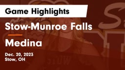 Stow-Munroe Falls  vs Medina  Game Highlights - Dec. 20, 2023