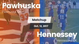 Matchup: Pawhuska  vs. Hennessey  2017