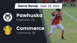 Recap: Pawhuska  vs. Commerce  2020