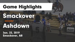 Smackover  vs Ashdown  Game Highlights - Jan. 22, 2019
