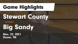Stewart County  vs Big Sandy Game Highlights - Nov. 22, 2021