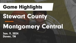 Stewart County  vs Montgomery Central  Game Highlights - Jan. 9, 2024