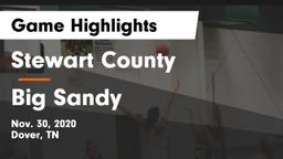 Stewart County  vs Big Sandy Game Highlights - Nov. 30, 2020