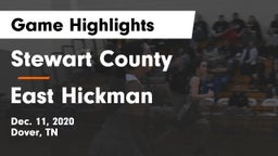 Stewart County  vs East Hickman  Game Highlights - Dec. 11, 2020