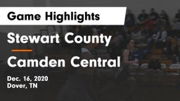 Stewart County  vs Camden Central  Game Highlights - Dec. 16, 2020