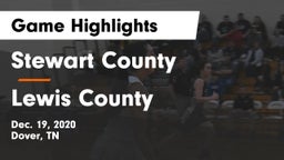 Stewart County  vs Lewis County  Game Highlights - Dec. 19, 2020