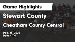 Stewart County  vs Cheatham County Central  Game Highlights - Dec. 28, 2020
