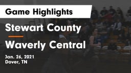 Stewart County  vs Waverly Central  Game Highlights - Jan. 26, 2021