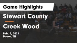 Stewart County  vs Creek Wood  Game Highlights - Feb. 2, 2021