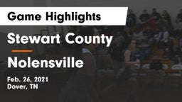 Stewart County  vs Nolensville  Game Highlights - Feb. 26, 2021
