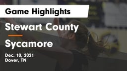 Stewart County  vs Sycamore  Game Highlights - Dec. 10, 2021