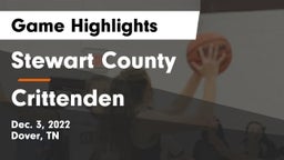 Stewart County  vs Crittenden Game Highlights - Dec. 3, 2022