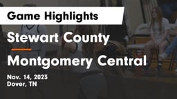Stewart County  vs Montgomery Central Game Highlights - Nov. 14, 2023
