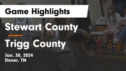 Stewart County  vs Trigg County  Game Highlights - Jan. 30, 2024