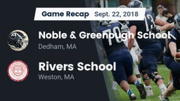 Recap: Noble & Greenough School vs. Rivers School 2018