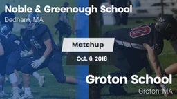 Matchup: Noble & Greenough vs. Groton School  2018