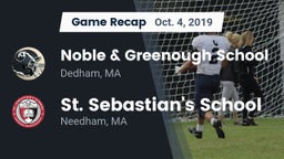 Recap: Noble & Greenough School vs. St. Sebastian's School 2019