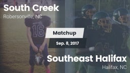Matchup: South Creek High vs. Southeast Halifax  2017