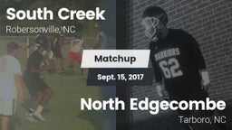 Matchup: South Creek High vs. North Edgecombe  2017