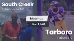 Matchup: South Creek High vs. Tarboro  2017