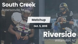 Matchup: South Creek High vs. Riverside  2018
