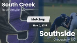 Matchup: South Creek High vs. Southside  2018