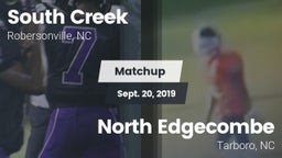 Matchup: South Creek High vs. North Edgecombe  2019