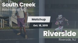 Matchup: South Creek High vs. Riverside  2019