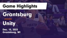 Grantsburg  vs Unity  Game Highlights - Dec. 15, 2023