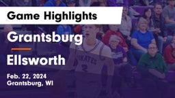 Grantsburg  vs Ellsworth  Game Highlights - Feb. 22, 2024