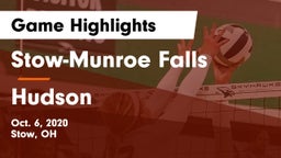 Stow-Munroe Falls  vs Hudson  Game Highlights - Oct. 6, 2020