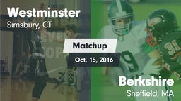 Matchup: Westminster High vs. Berkshire  2016