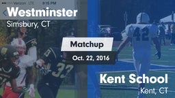 Matchup: Westminster High vs. Kent School  2016