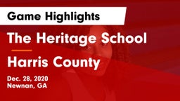 The Heritage School vs Harris County  Game Highlights - Dec. 28, 2020