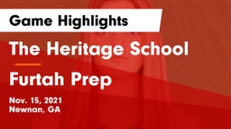 The Heritage School vs Furtah Prep Game Highlights - Nov. 15, 2021