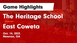 The Heritage School vs East Coweta  Game Highlights - Oct. 14, 2023