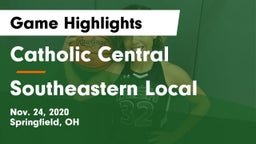 Catholic Central  vs Southeastern Local  Game Highlights - Nov. 24, 2020