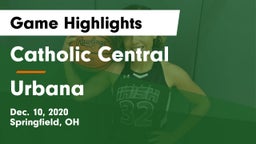 Catholic Central  vs Urbana  Game Highlights - Dec. 10, 2020