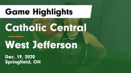 Catholic Central  vs West Jefferson  Game Highlights - Dec. 19, 2020