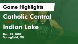 Catholic Central  vs Indian Lake  Game Highlights - Dec. 28, 2020