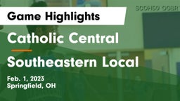 Catholic Central  vs Southeastern Local  Game Highlights - Feb. 1, 2023