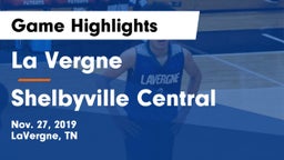 La Vergne  vs Shelbyville Central  Game Highlights - Nov. 27, 2019