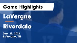 LaVergne  vs Riverdale  Game Highlights - Jan. 12, 2021