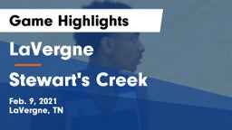 LaVergne  vs Stewart's Creek  Game Highlights - Feb. 9, 2021