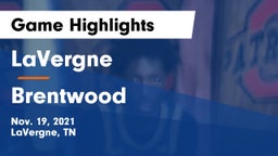 LaVergne  vs Brentwood  Game Highlights - Nov. 19, 2021