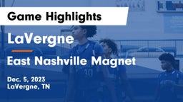 LaVergne  vs East Nashville Magnet Game Highlights - Dec. 5, 2023