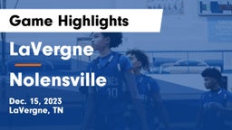 LaVergne  vs Nolensville  Game Highlights - Dec. 15, 2023