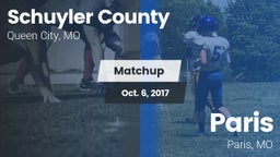 Matchup: Schuyler County vs. Paris  2015