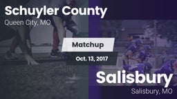 Matchup: Schuyler County vs. Salisbury  2015