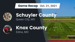 Recap: Schuyler County vs. Knox County  2021